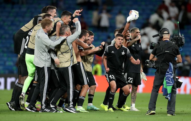 Sheriff rejoice after winning at Real Madrid