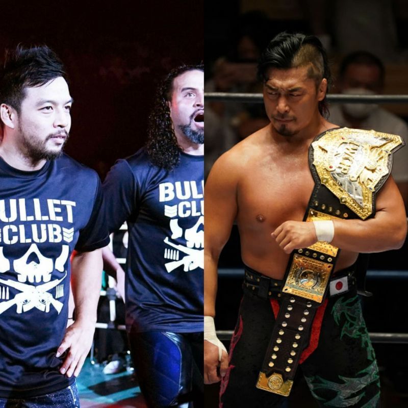 Bullet Club&#039;s KENTA and Tama Tonga (left) will be returning at the G1 Climax 31 and Shingo Takagi will also be competing in the tournament
