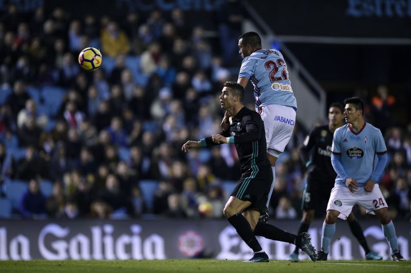 Cristiano Ronaldo has scored a quadruple against Celta Vigo