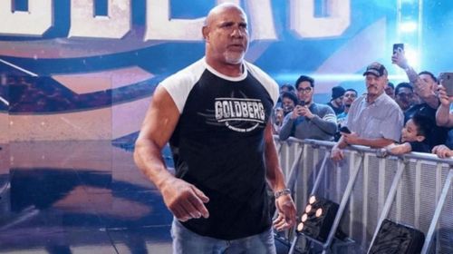 WWE Hall of Famer Goldberg featured on this week's WWE RAW