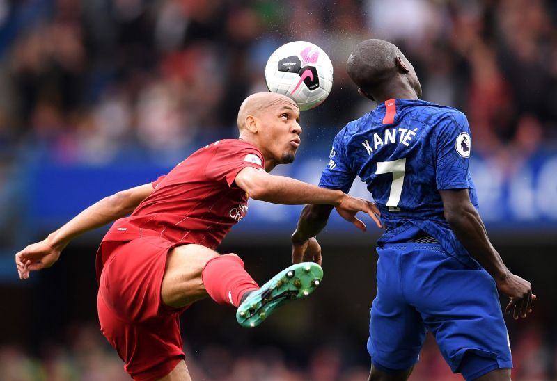 Fabinho (left) and Kante (right) have been excellent for their clubs