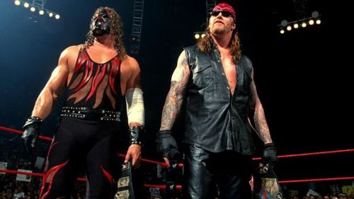 WWE legends Kane and The Undertaker