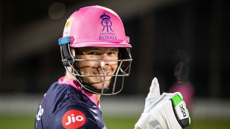 David Miller preparing in the nets