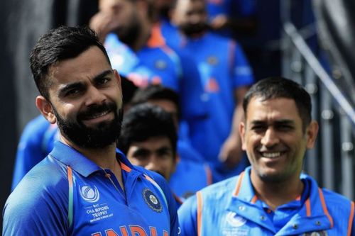 Virat Kohli gets reunited with his former captain MS Dhoni for the T20 World Cup.