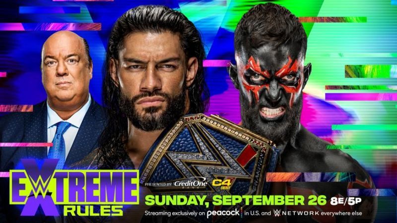 Roman Reigns will face the Demon Finn Balor at an Extreme Rules match this Sunday