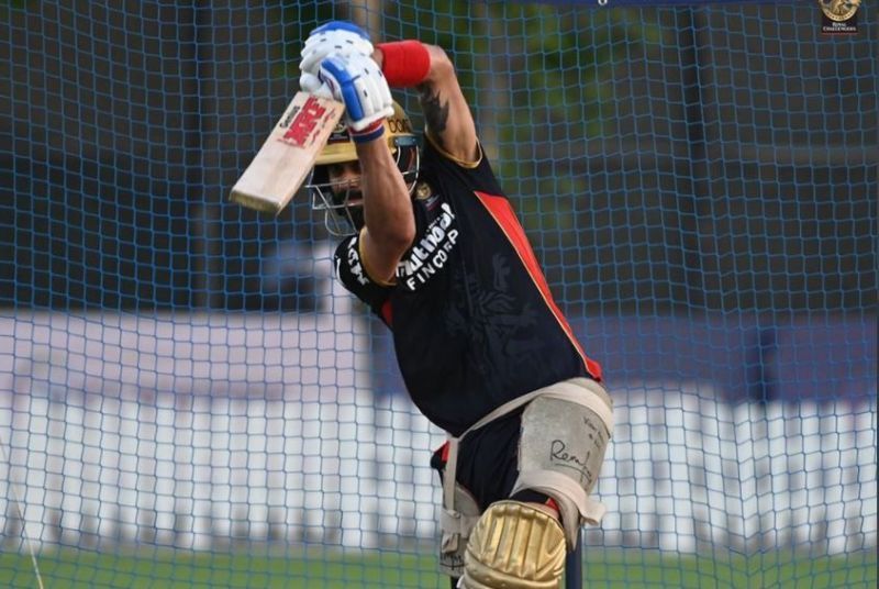 IPL 2021: Virat Kohli looked in good touch in the RCB nets.