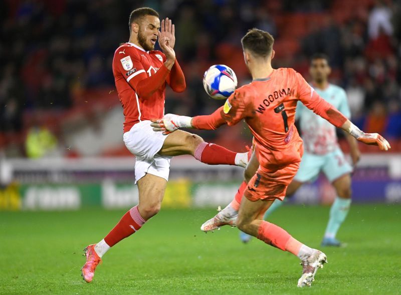 Morris in action for Barnsley