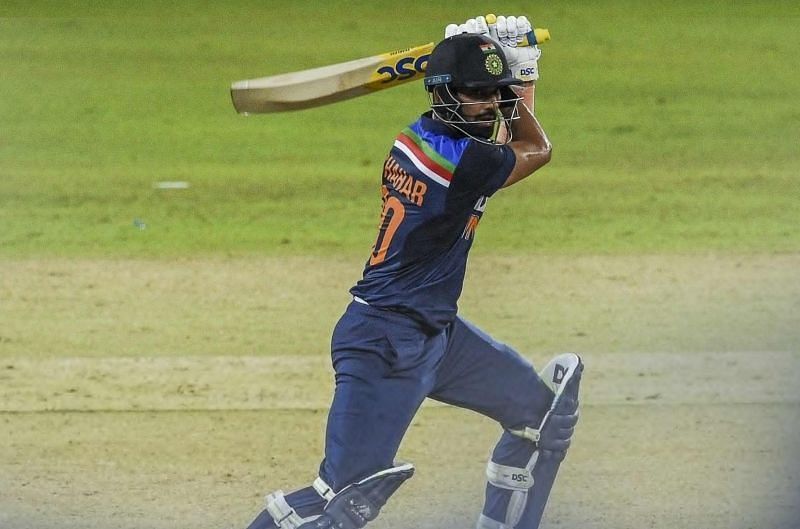 Deepak Chahar scored a match-winning 69 in an ODI in Sri Lanka. Pic: ICC