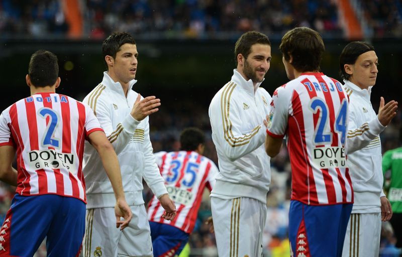 Real Madrid CF v Real Sporting de Gijon - Liga BBVA