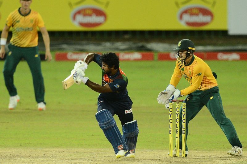 Kusal Perera played a mature knock of 39 runs