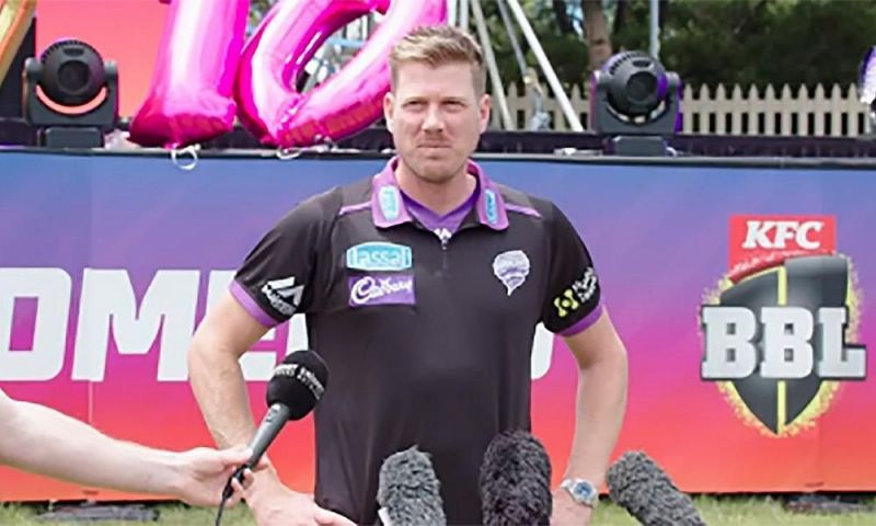 James Faulkner has represented Hobart Hurricanes for three seasons