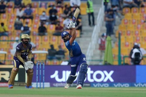 Rohit Sharma was not his fluent best during the Mumbai Indians innings [P/C: iplt20.com]