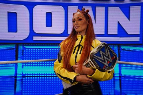 Becky Lynch- the WWE SmackDown Women's Champion