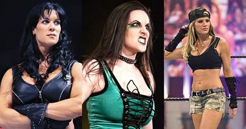 Chyna, Daffney Unger, and Ashley Massaro.