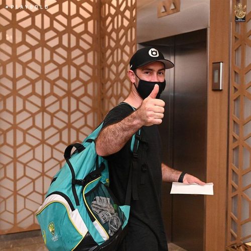 Glenn Maxwell arrives in UAE ahead of IPL 2021's second leg (Source: RCB Twi