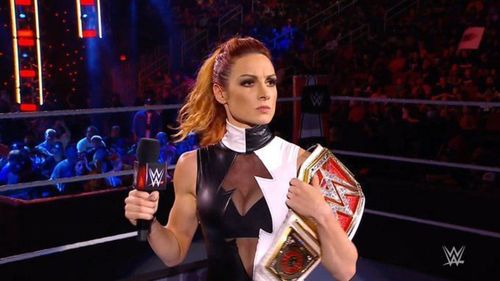 RAW Women's Champion Becky Lynch