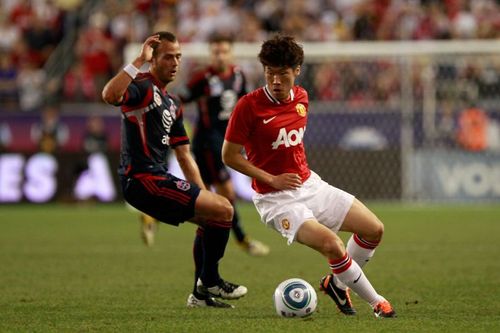 Former Manchester United midfielder Ji-sung Park.