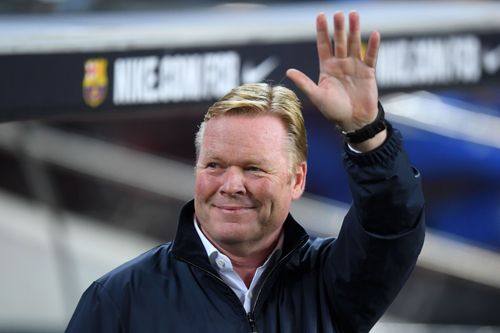 Barcelona manager Ronald Koeman