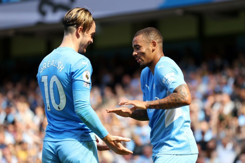 Gabriel Jesus won Manchester City's Player of the month award for August.