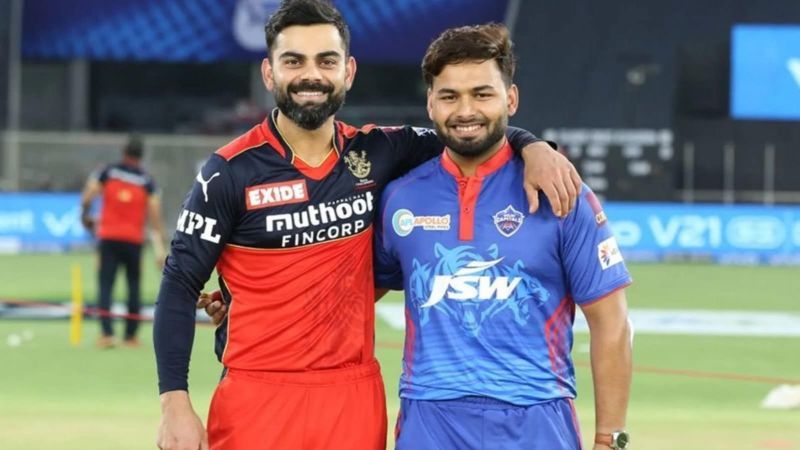 Skippers Virat Kohli and Rishabh Pant. (PC: BCCI)
