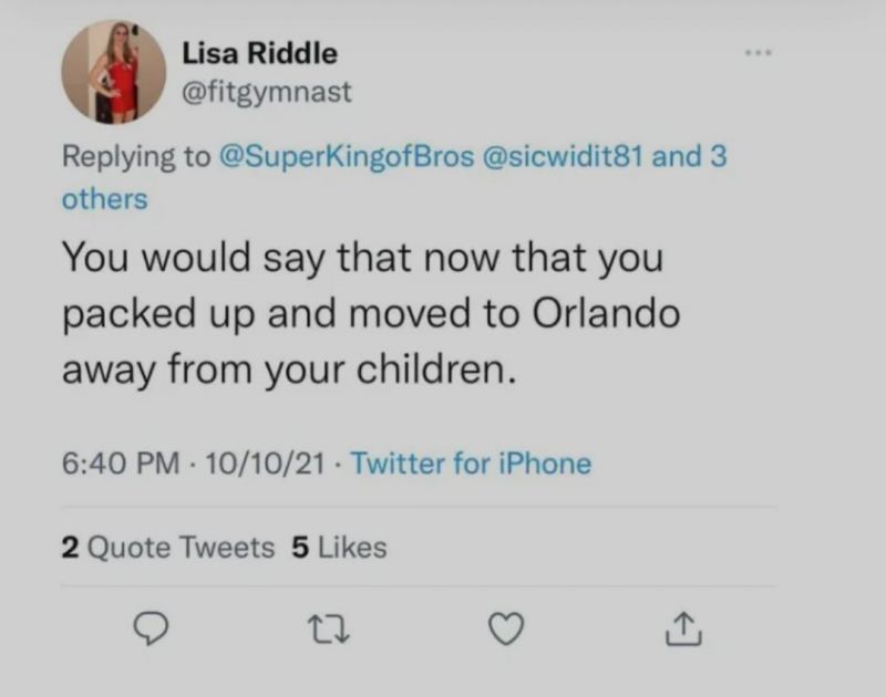 Check out Lisa Riddle's deleted tweet