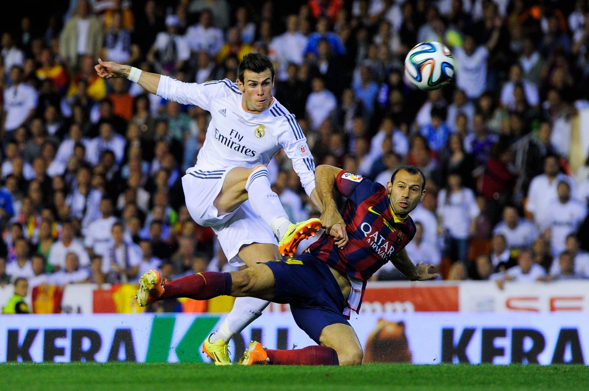 Gareth Bale inked his name in El Clasico history with his spectacular performance in this clash.