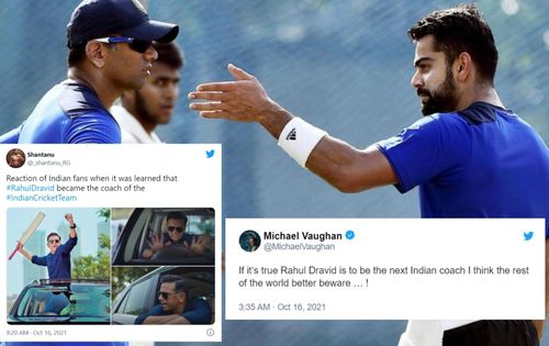 Twitter erupts as Rahul Dravid is set to become India's head coach after the World Cup