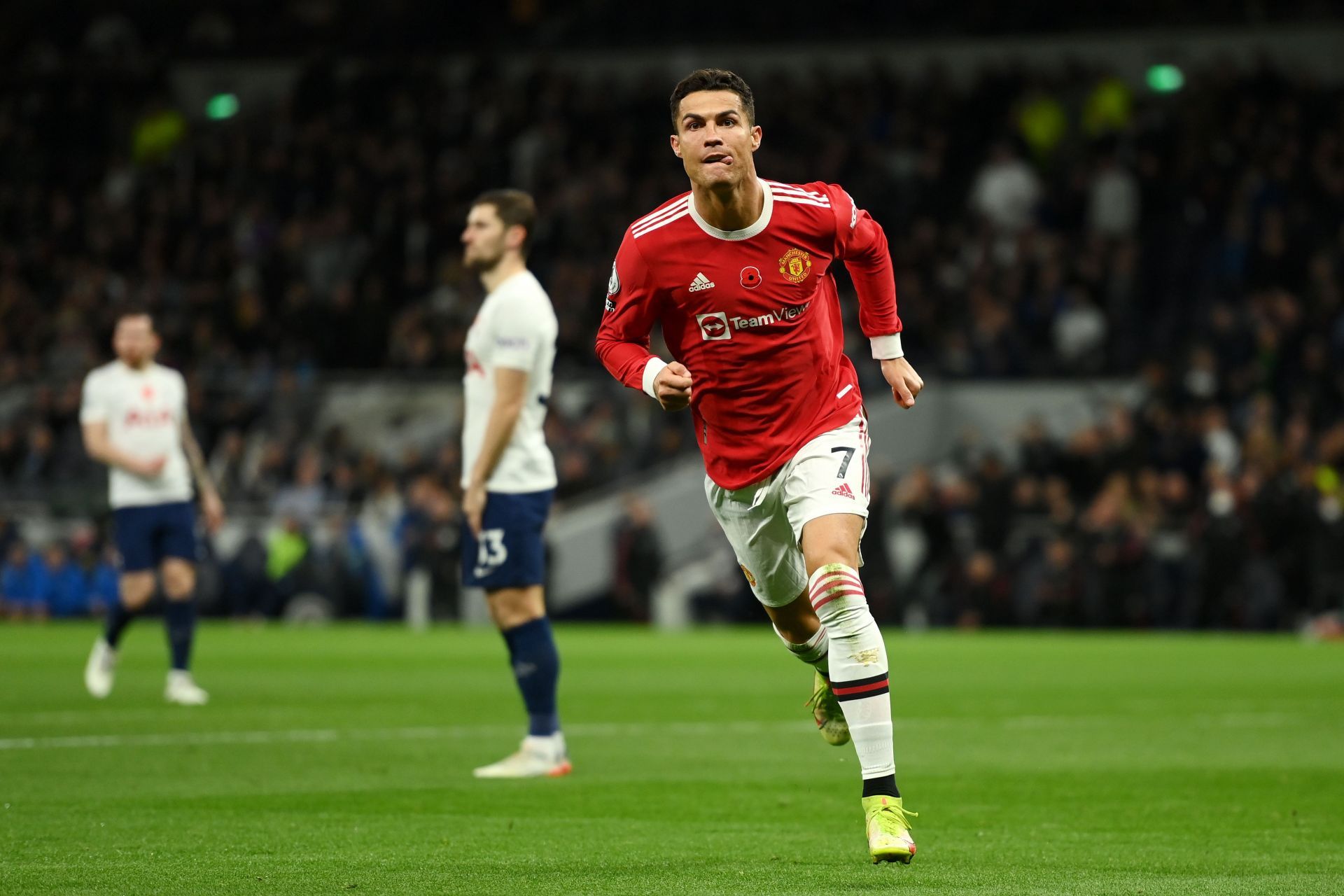 Manchester United forward Cristiano Ronaldo. (Photo by Mike Hewitt/Getty Images)