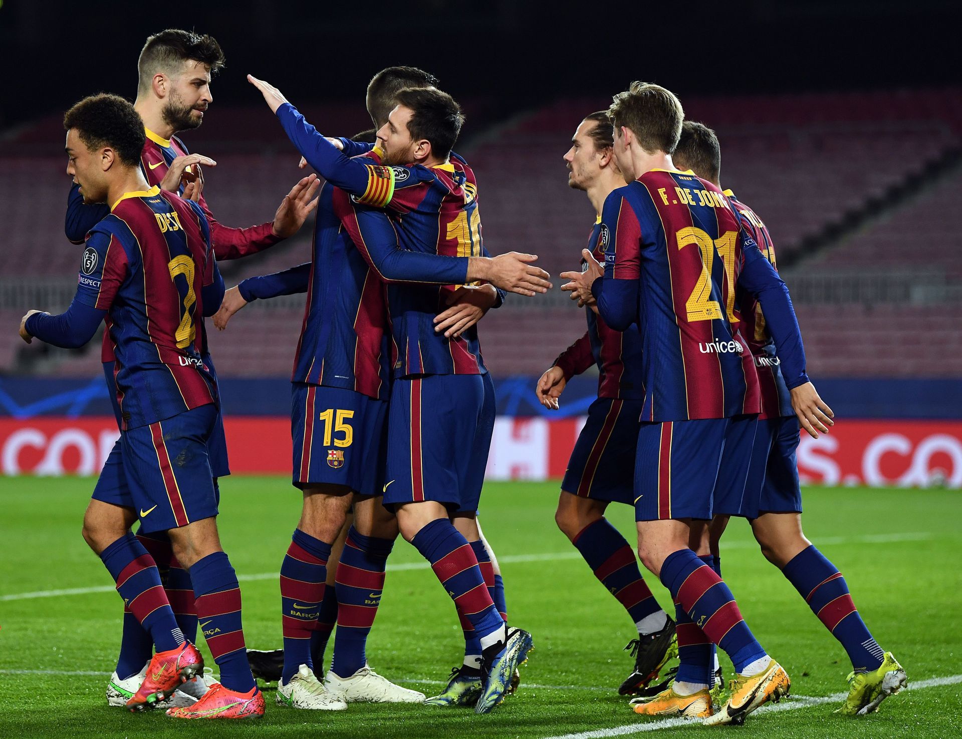 Barcelona have been consistent performers in the Champions League.