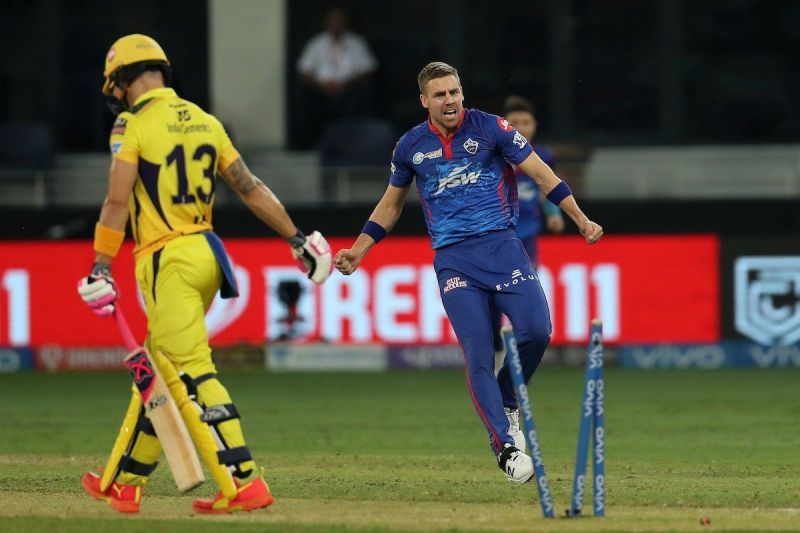 Anrich Nortje has been stellar for DC in the second leg of the IPL (PC: Twitter).