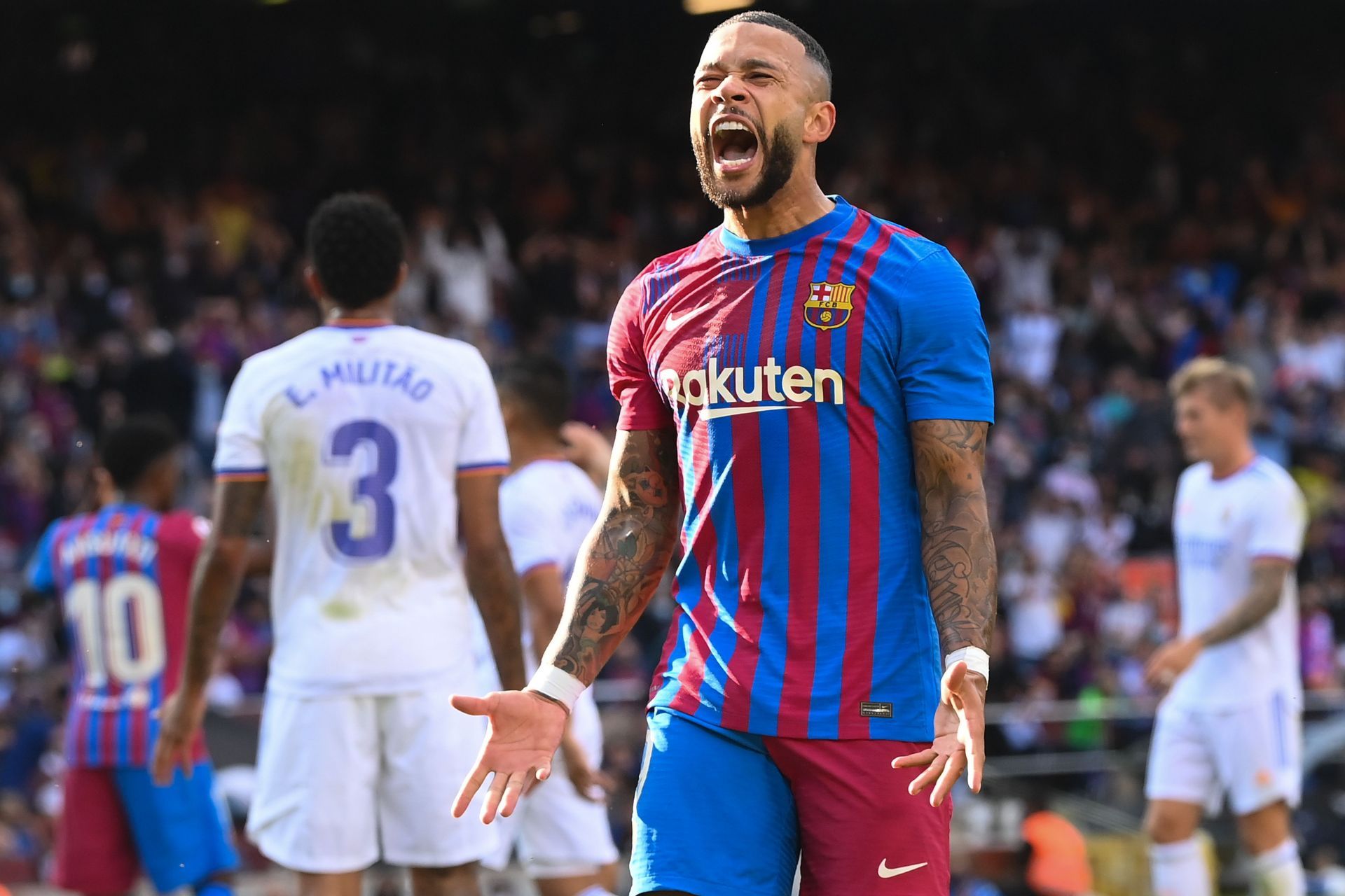 Barcelona were left frustrated as Real Madrid earned a 2-1 victory in El Clasico