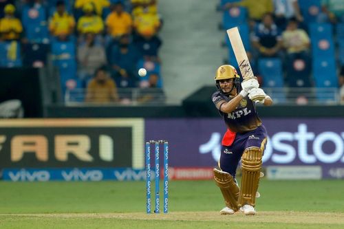 Shubman Gill top-scored for KKR in the IPL 2021 final [P/C: iplt20.com]