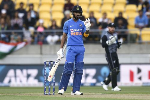 KL Rahul destroyed the New Zealand bowling lineup in the T20Is played last year.