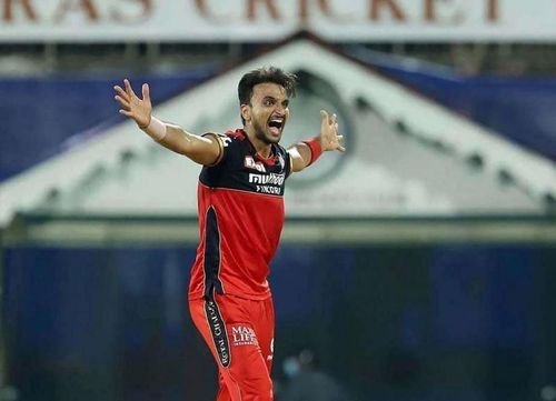 RCB's Harshal Patel has taken 30 wickets in IPL 2021 so far.