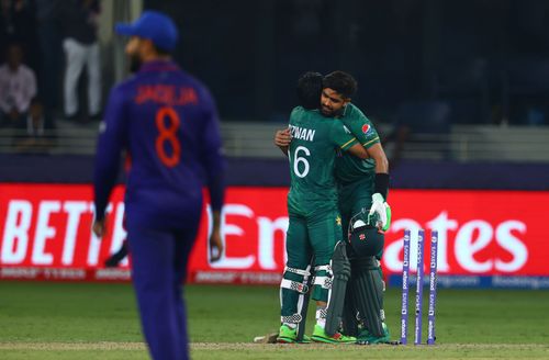 India went down to Pakistan by 10 wickets in their first Super 12 encounter. Pic: Getty Images