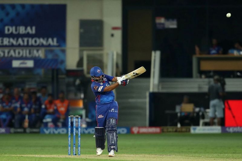 Prithvi Shaw's fine knock went in vain. Pic: IPLT20.COM