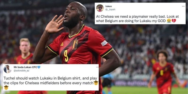 Chelsea fans believe Lukaku is the best Belgian player of all time (Image via Sportskeeda)