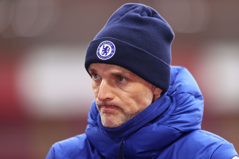 Chelsea manager Thomas Tuchel. (Photo by Michael Steele/Getty Images)