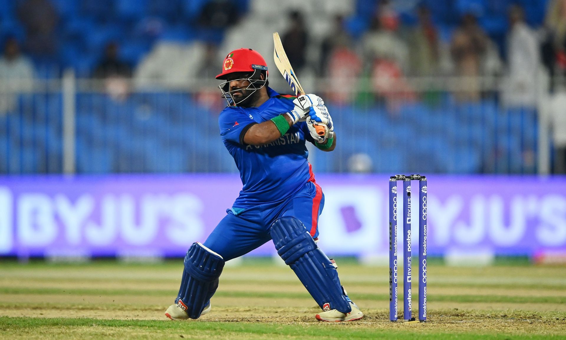 Afghanistan batsman Mohammad Shahzad.