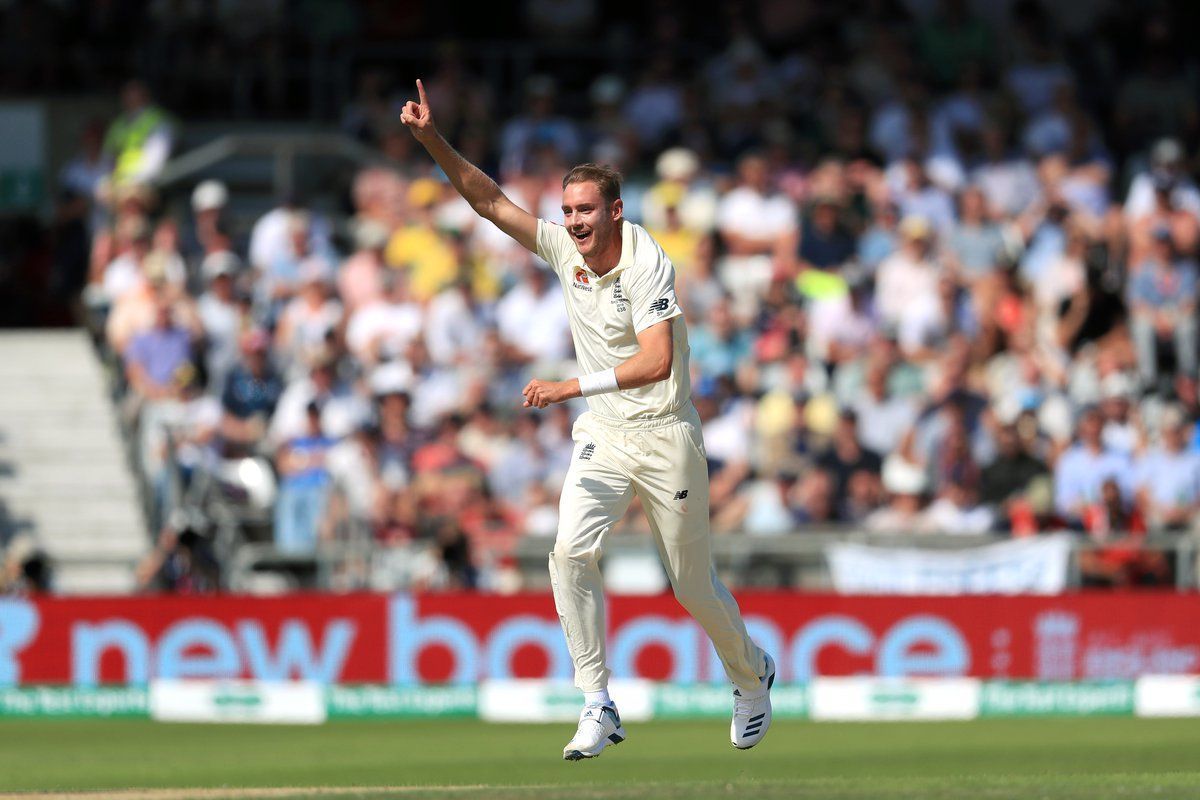 Stuart Broad. (Image Credits: Twitter)