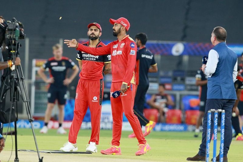 KL Rahul and Virat Kohli will square off at the Sharjah Cricket Stadium on Sunday (Image Courtesy: IPLT20.com)