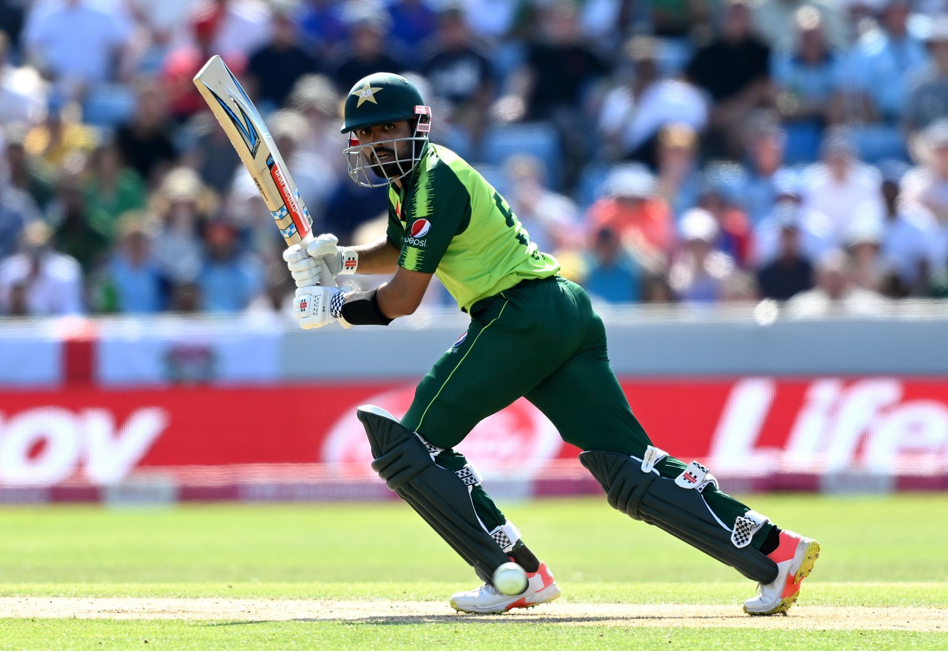 Pakistan captain Babar Azam. Pic: Getty Images