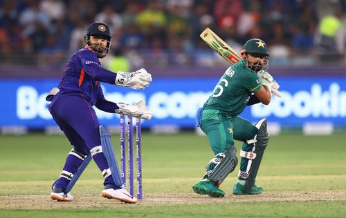 Babar Azam scored an unbeaten 68 to help Pakistan beat India.