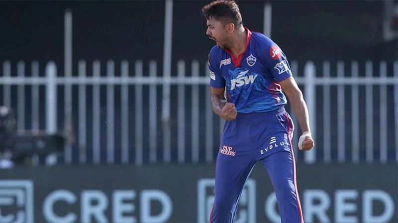 Avesh Khan is second in the race for the purple cap with 22 wickets (PC: IPL)