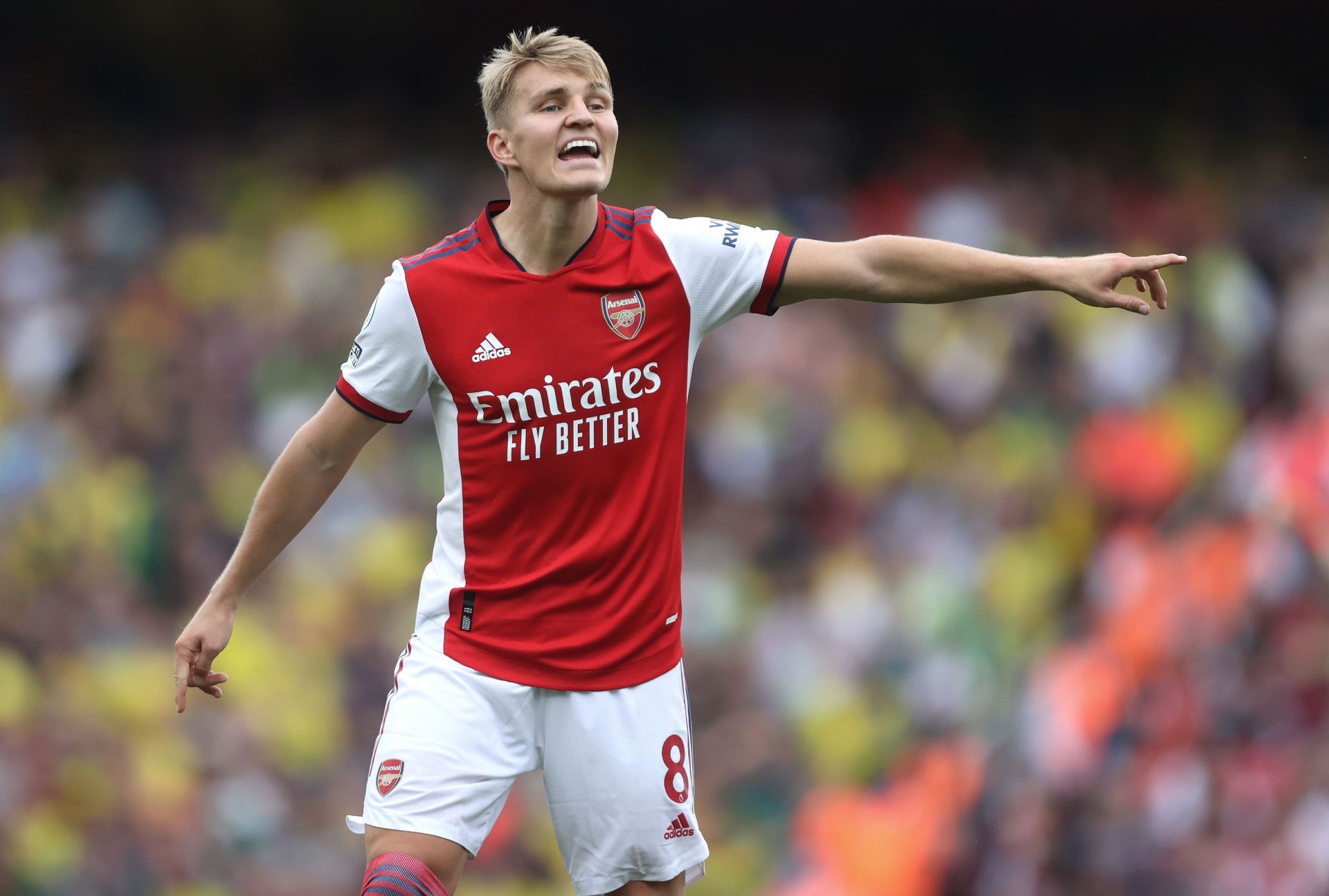 Martin Odegaard has been tasked with creating goal scoring chances for Arsenal