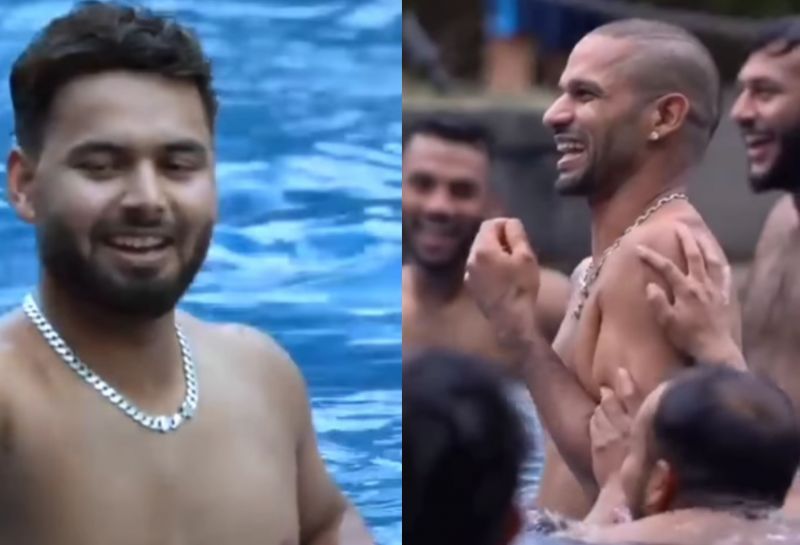 Rishabh Pant(l) and Shikhar Dhawan(r) (Image: DC Instagram)