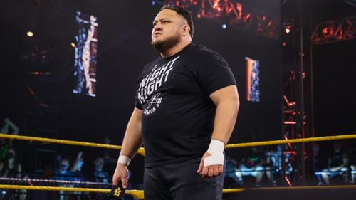 Samoa Joe seemed keen on a match with Bronson Reed