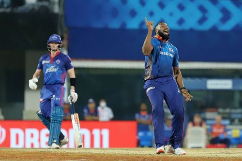 Can Mumbai Indians avenge the defeat they suffered against Delhi Capitals during IPL 2021 Phase 1? (Image Courtesy: IPLT20.com)