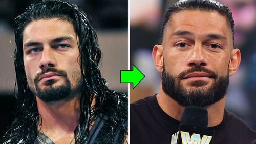 What's the actual color of Roman Reigns' eyes?