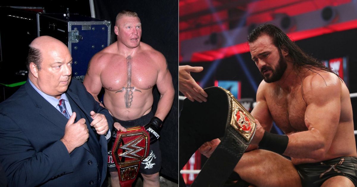Paul Heyman wanted Brock Lesnar to face Aleister Black over Drew McIntyre at WrestleMania 36